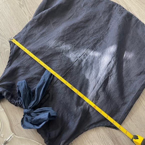 Bellambia sleeveless 100% linen blouse - Picture 5 of 6